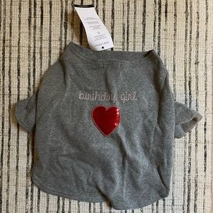 NEW Dog Shirt Bow&Drape